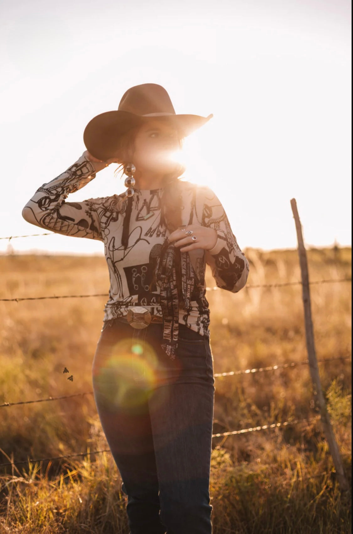 Saddle Up Anyway Long-sleeve Top