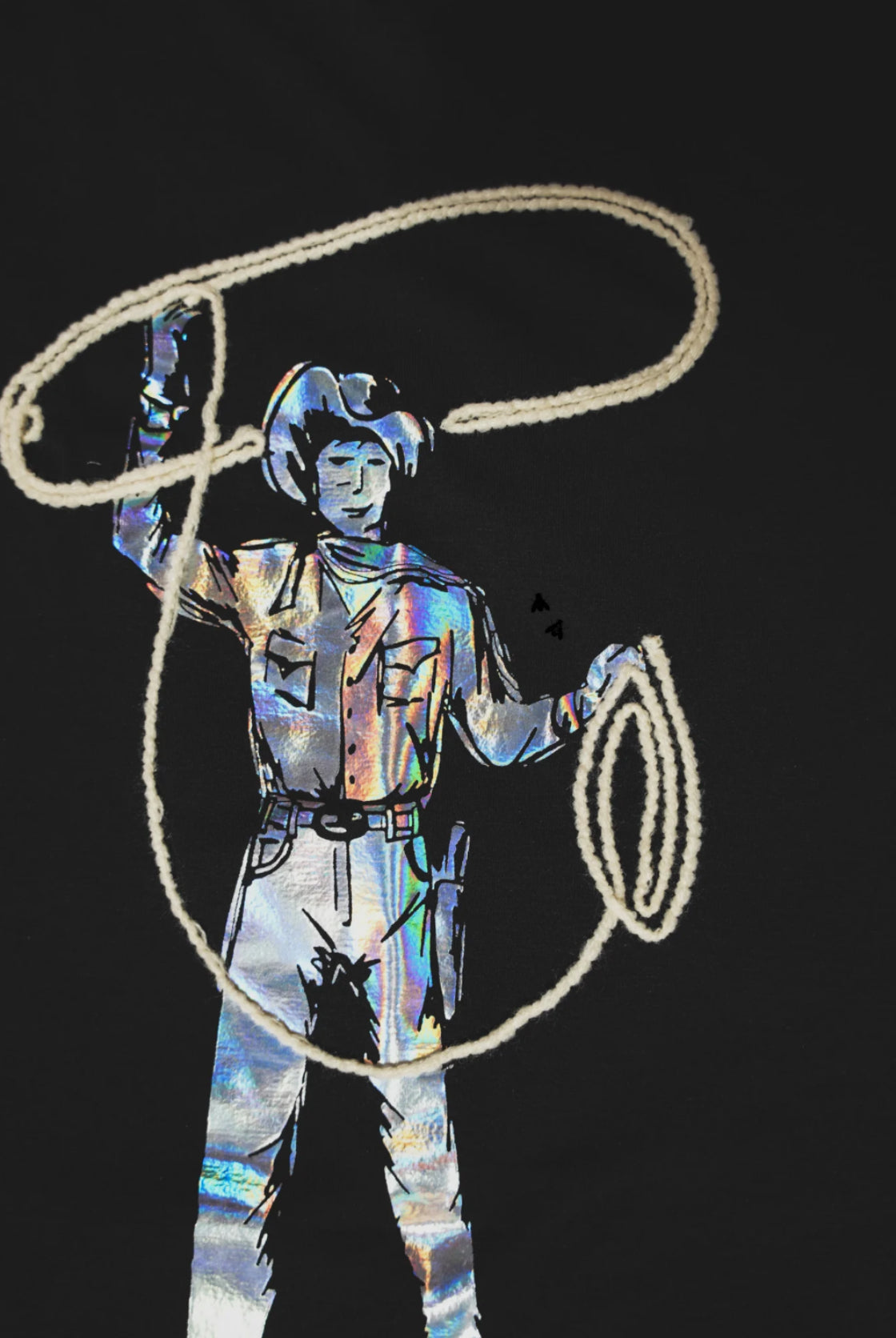 Holographic Roper Tee
