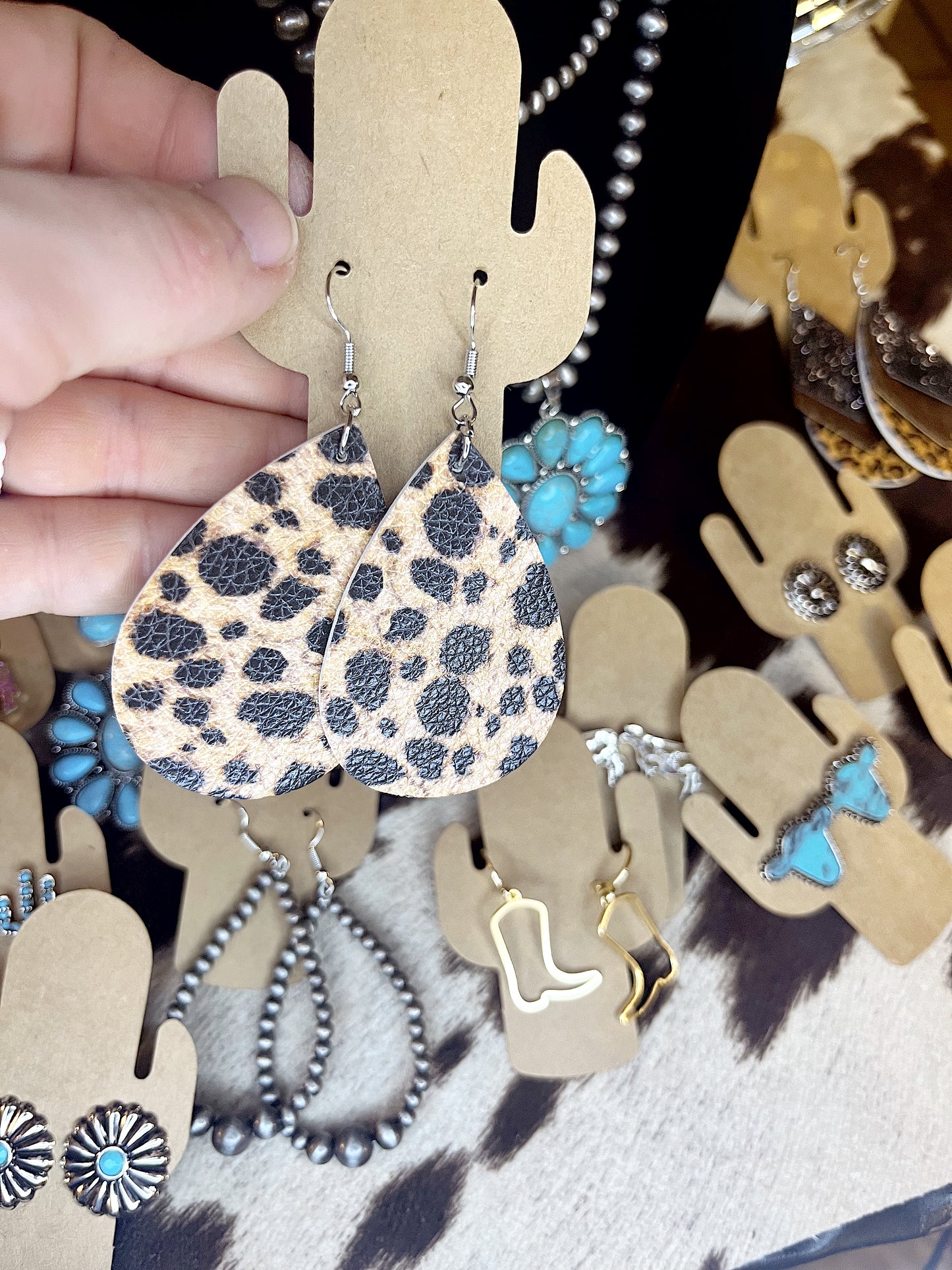 Cheetah Earrings