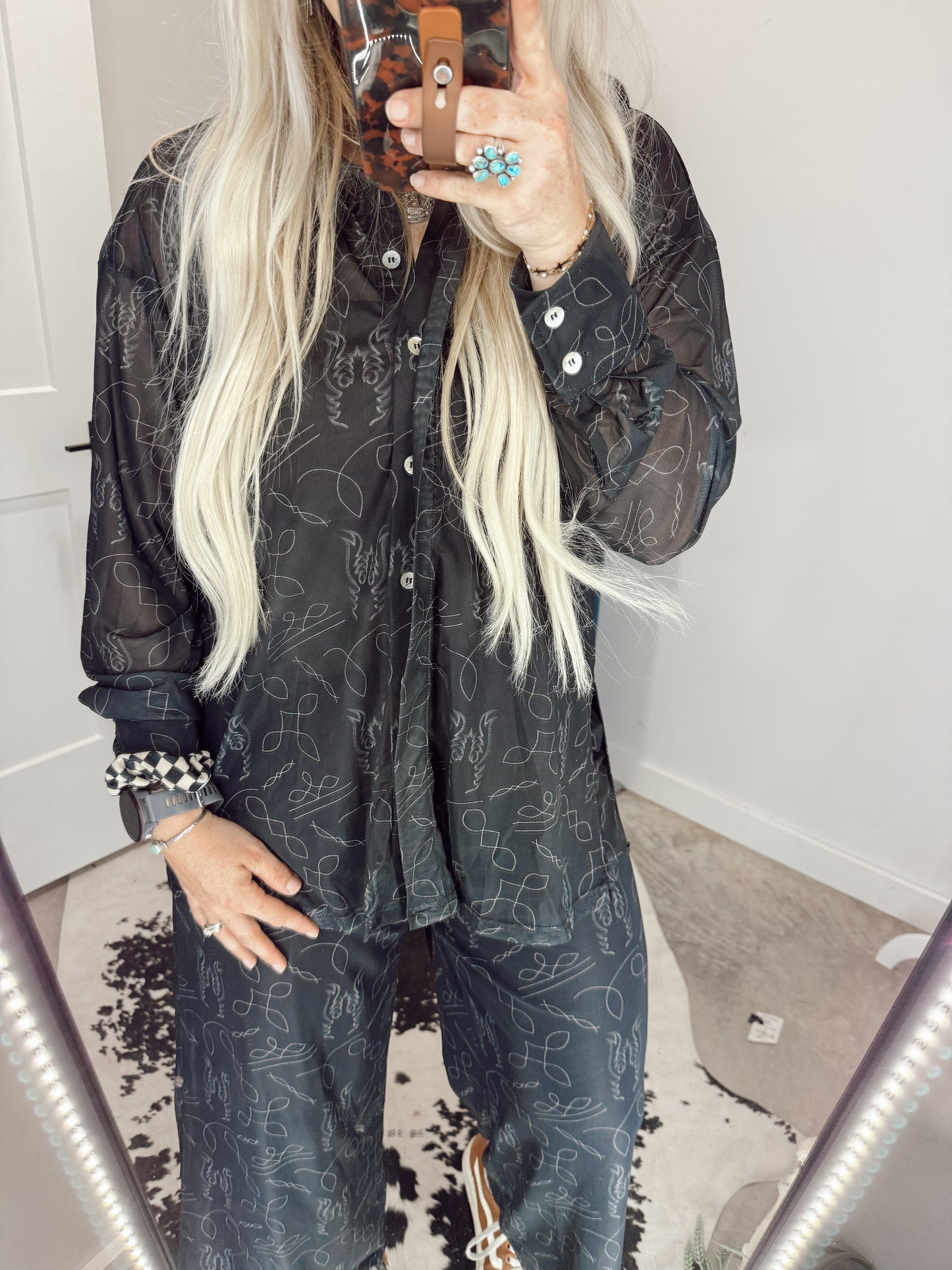 Black Boot Stitch Set
