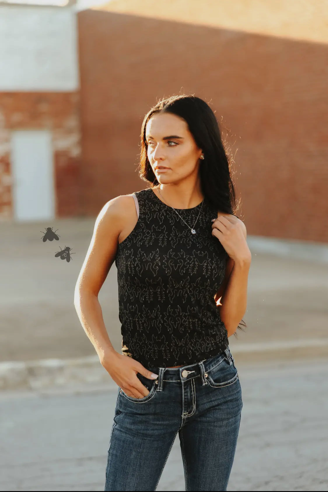 Midnight Mesa Tank Top