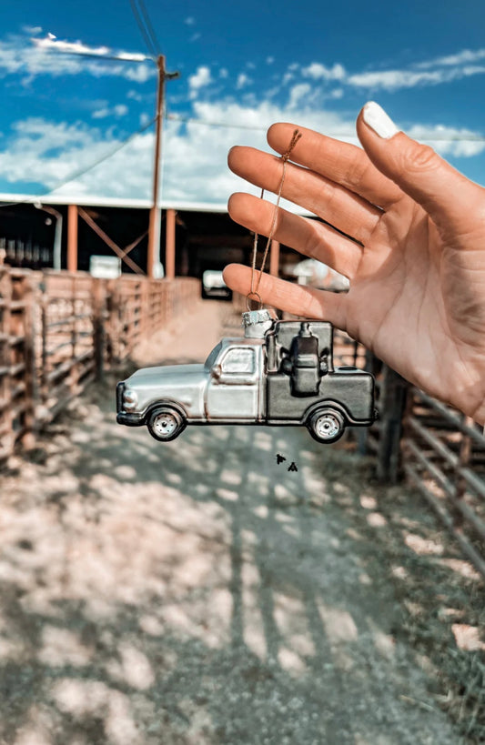 The Feed Truck Christmas Ornament