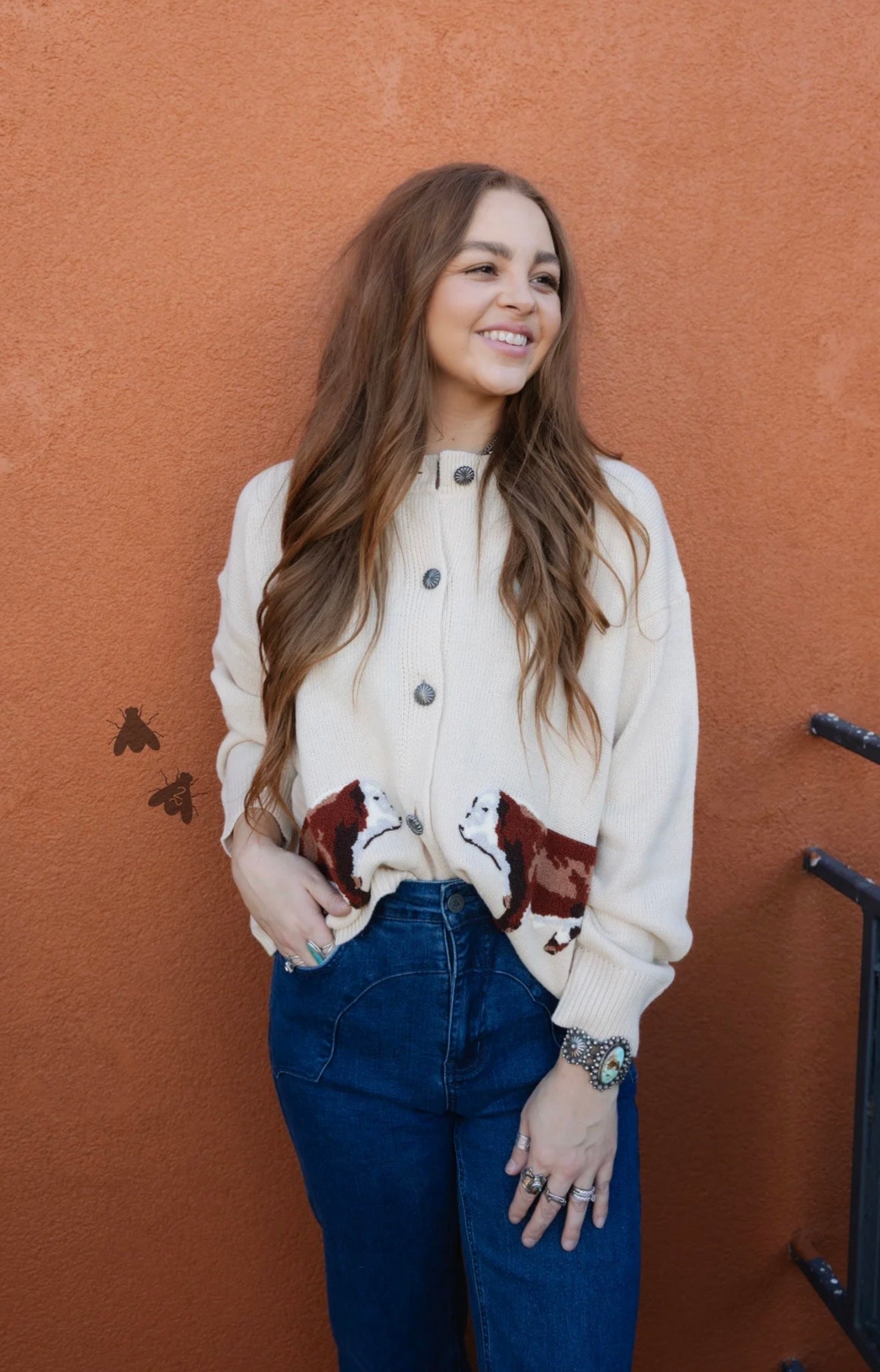 Ranch Royalty Cardigan—Hereford