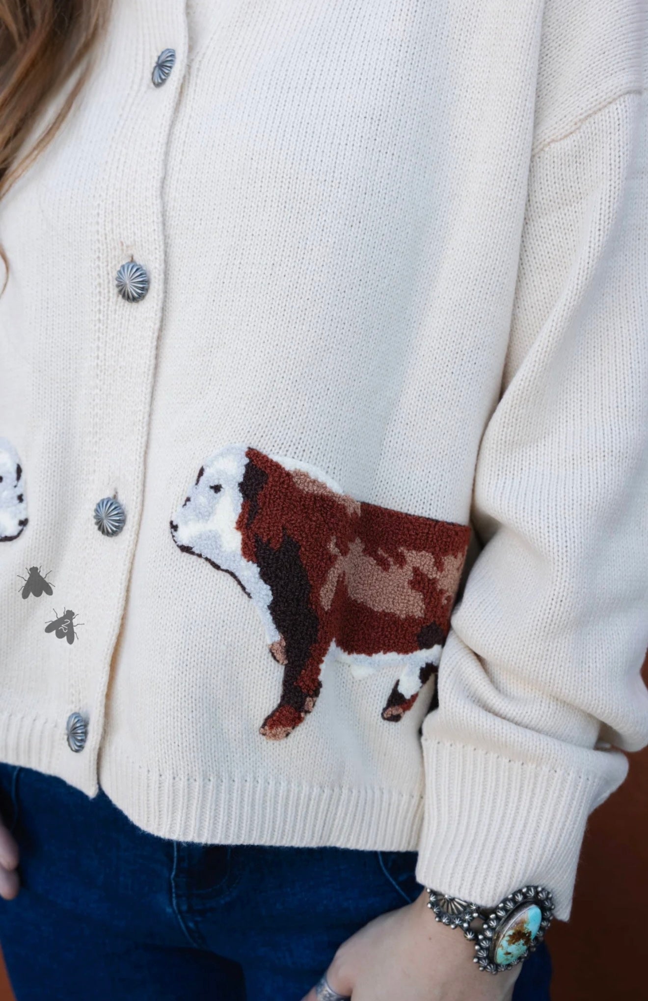 Ranch Royalty Cardigan—Hereford