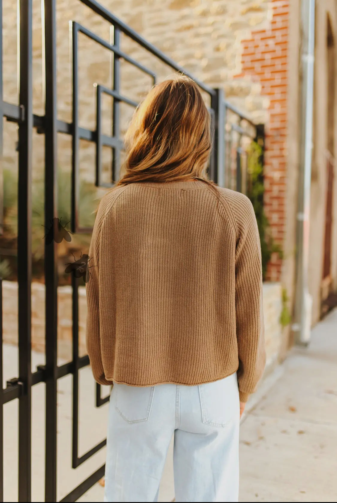 Hats Off Knit Sweater- Taupe